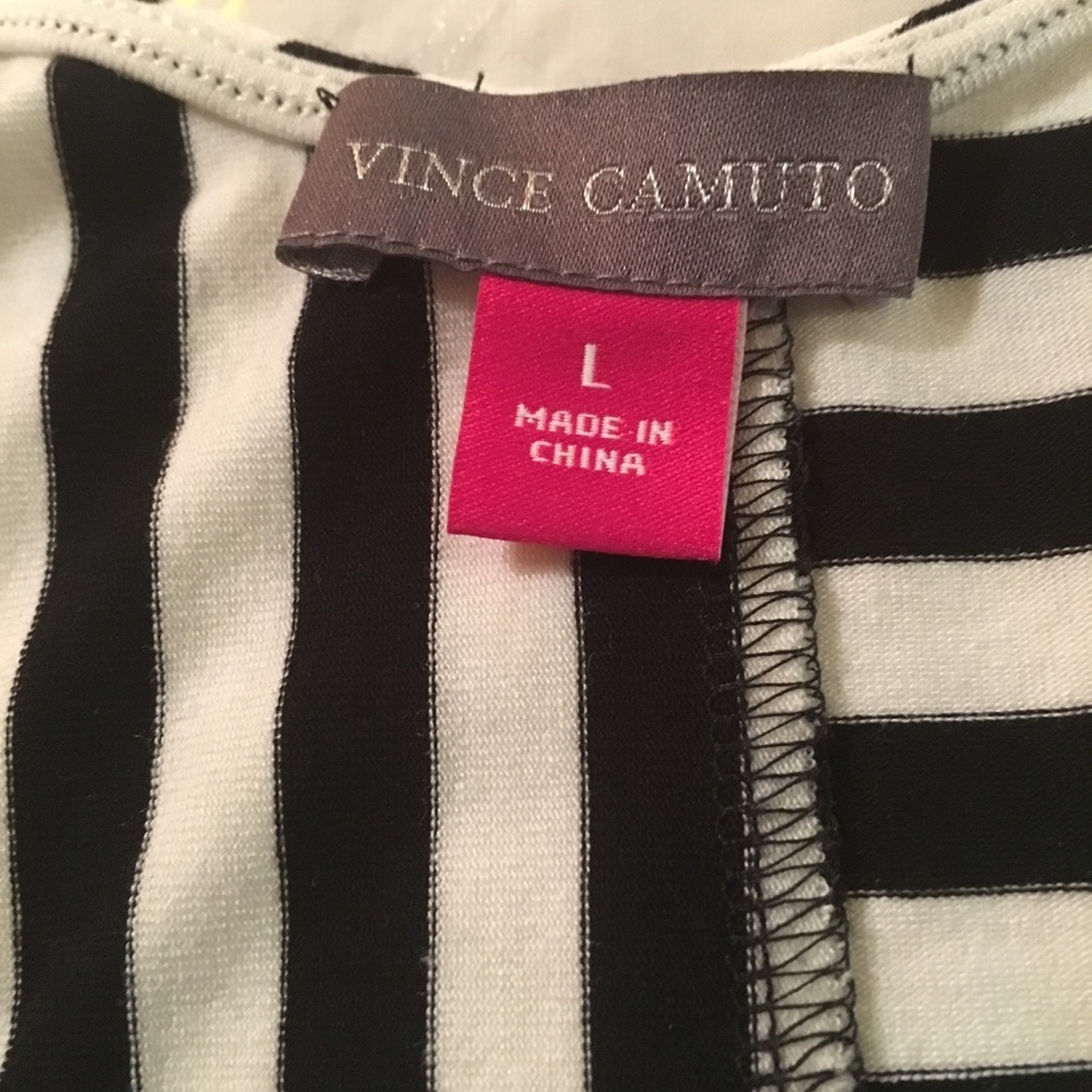 Vince Camuto Striped Top - Picture 3 of 7